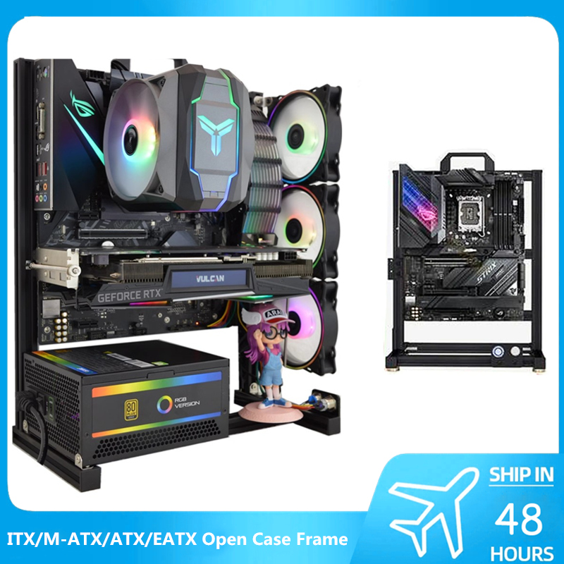 Pc Gaming Center - MOD ATX Açık PC Kasa Çerçevesi