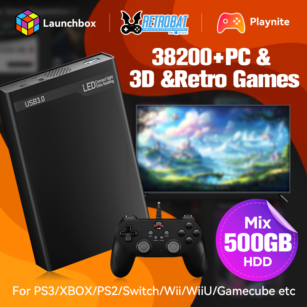 Pc Gaming Aaa - JMachen Mix 500 GB Oyun HDD'si