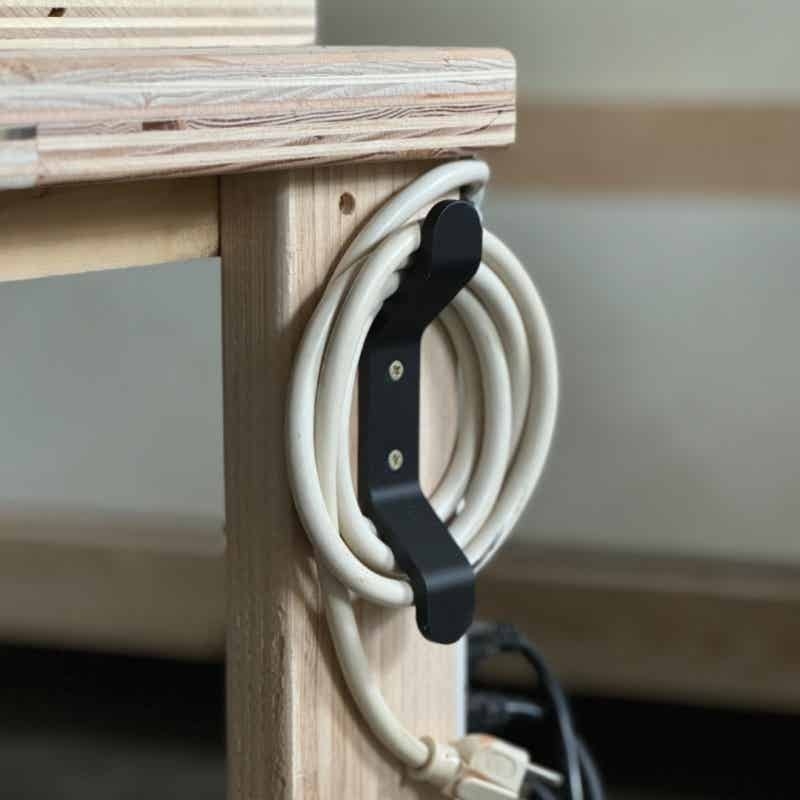Desk Cable Organizer - Masa için Kablo Düzenleyici Kancalar, Duvara