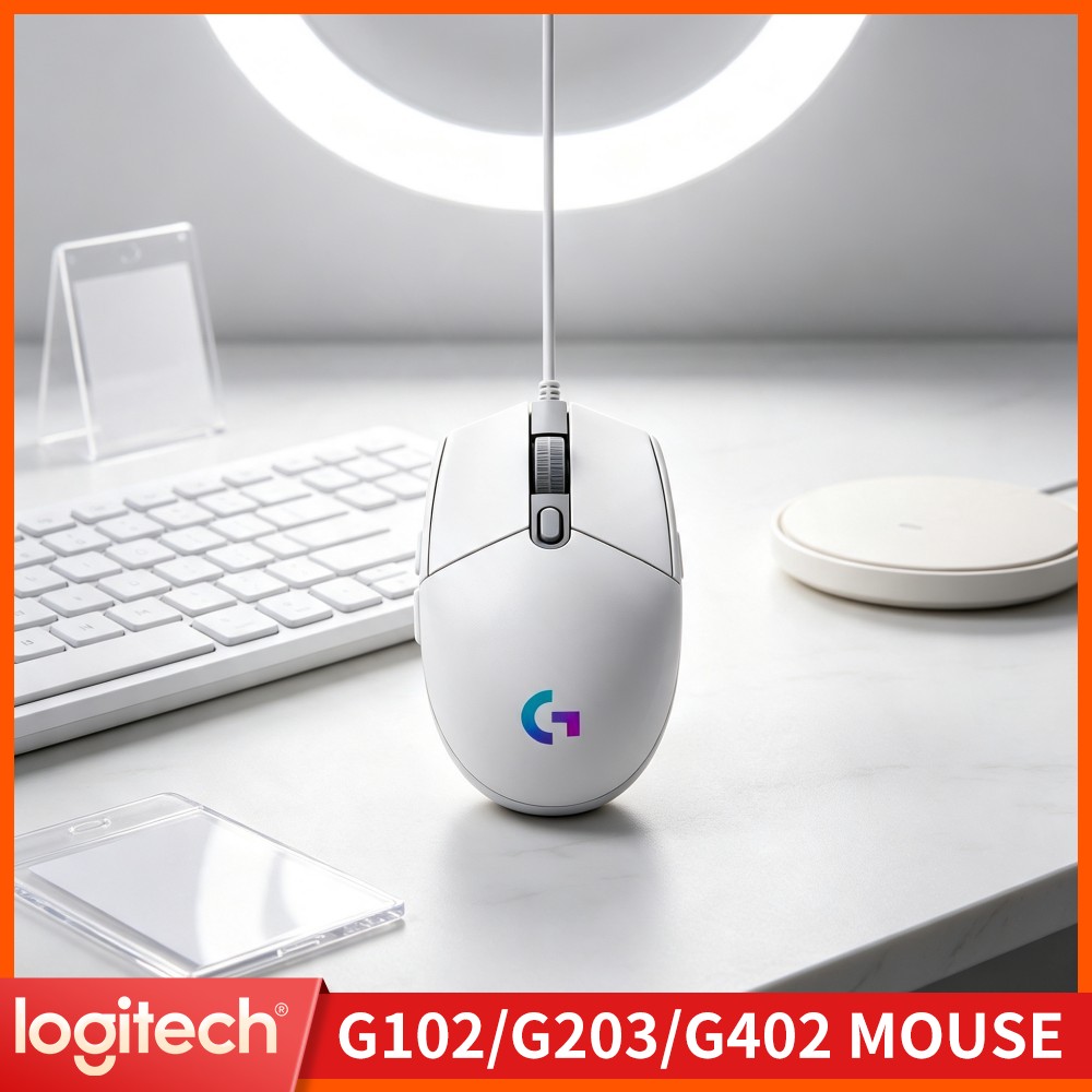 Logitech Mouse G203 - Logitech G203 Kablolu Oyun Mouse'u Ergonomik
