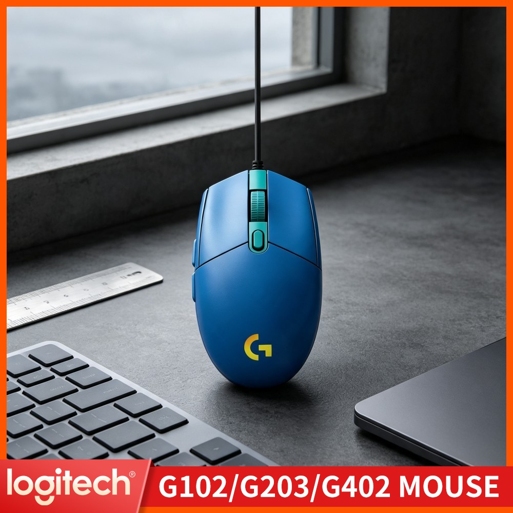 Logitech Mouse G203 - Logitech G203 Kablolu Oyun Mouse'u, Kolay