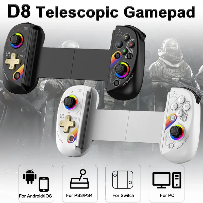 Joystick Pc Gaming - Sıcak satış BSP D8 RGB Tablet