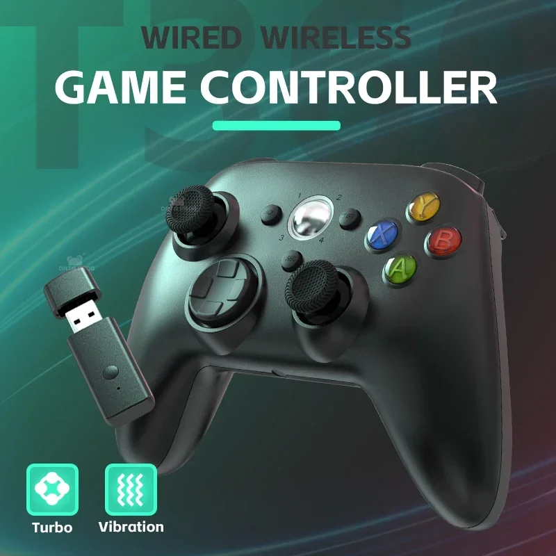 Pc Gaming Xbox Controller - DATA FROG Ergonomik Kablosuz Turbo Oyun