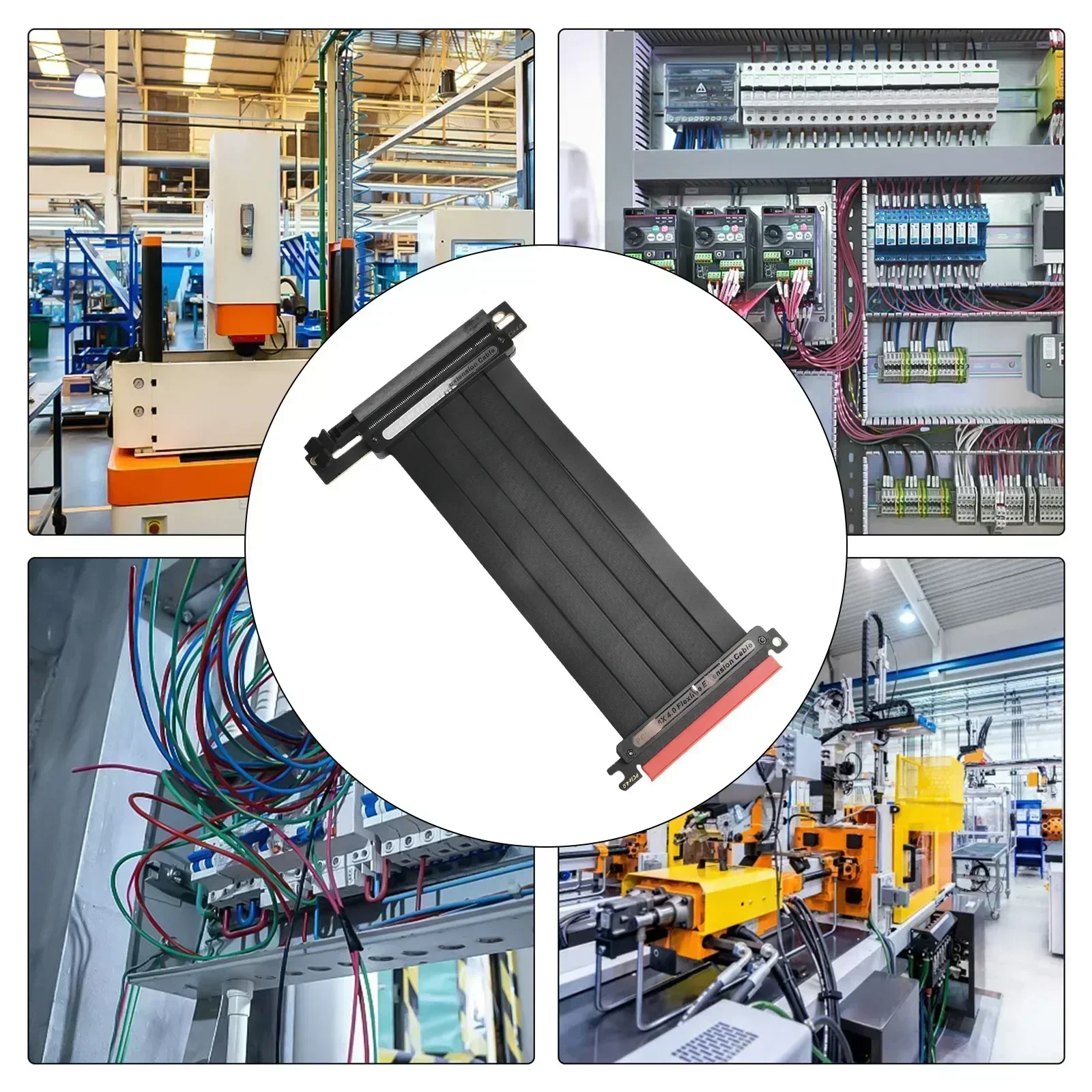 Pcie Riser Cable - TEUCER PCI-E 4.0 X16 Yükseltici Kablo
