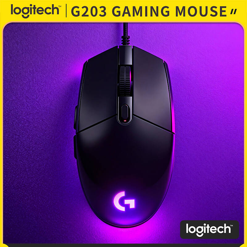 Logitech Mouse G203 - Logitech G203 Oyun Mouse'u LIGHTSYNC RGB