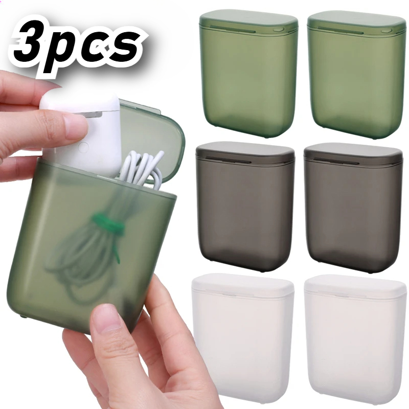 Desk Cable Organizer - Veri Kablosu Saklama Kutusu Kulaklık Şarj