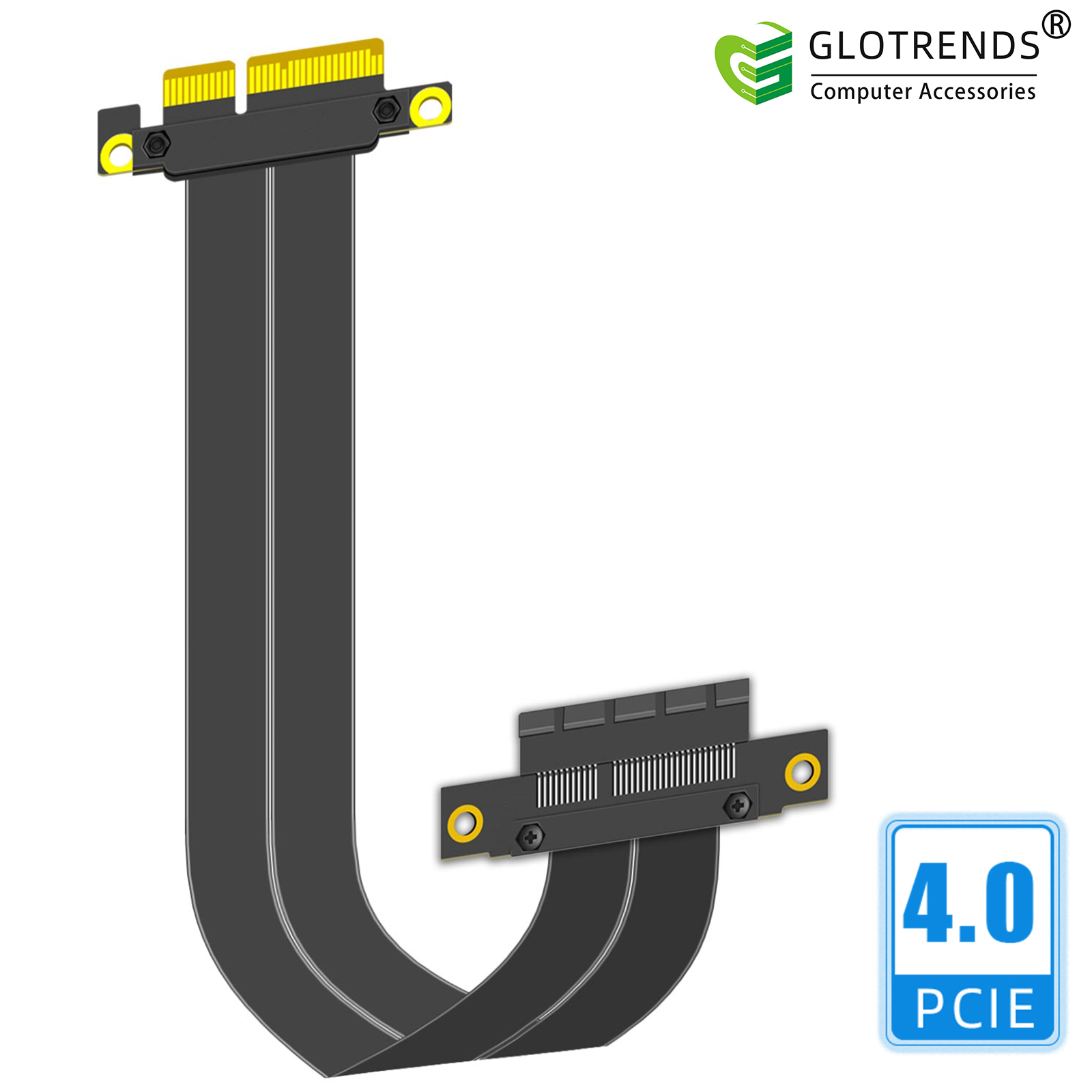 Pcie Riser Cable - PCIe 4.0 X4 Yükseltici Kablo, 180