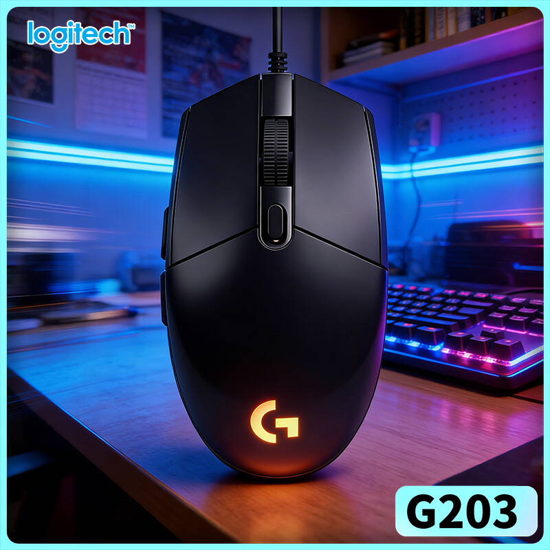 Logitech Mouse G203 - Logitech G203 LIGHTSYNC Kablolu Oyun Mouse'u