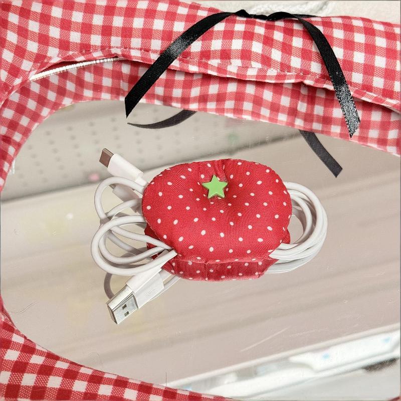 Desk Cable Organizer - USB Kablo Düzenleyici Ayarlanabilir Şarj Sarıcı