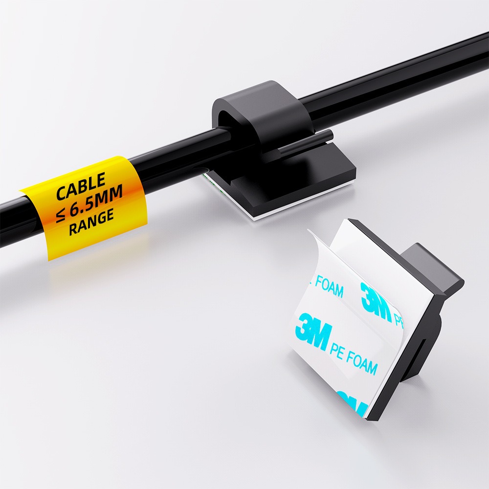 R Şekilli Şeffaf Plastik Kablo - Desk Cable Organizer incelemesi ve fiyatı