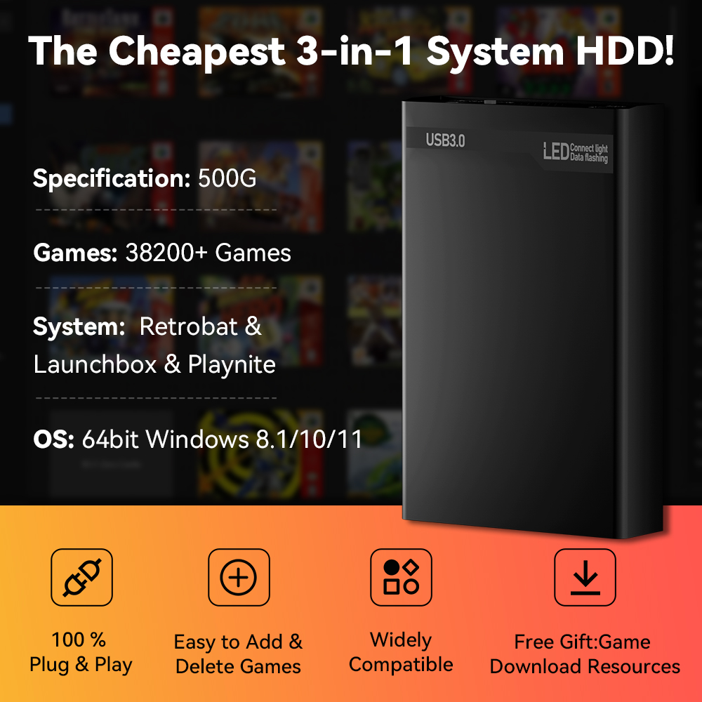 JMachen Mix 500 GB Oyun HDD'si - Pc Gaming Aaa incelemesi ve fiyatı
