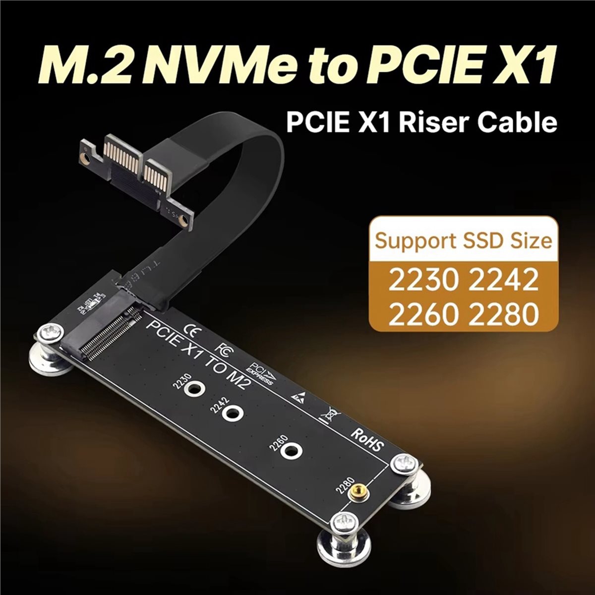 L77A PCI-E 3.0 X1 - M.2 NVMe S - Pcie Riser Cable incelemesi ve fiyatı