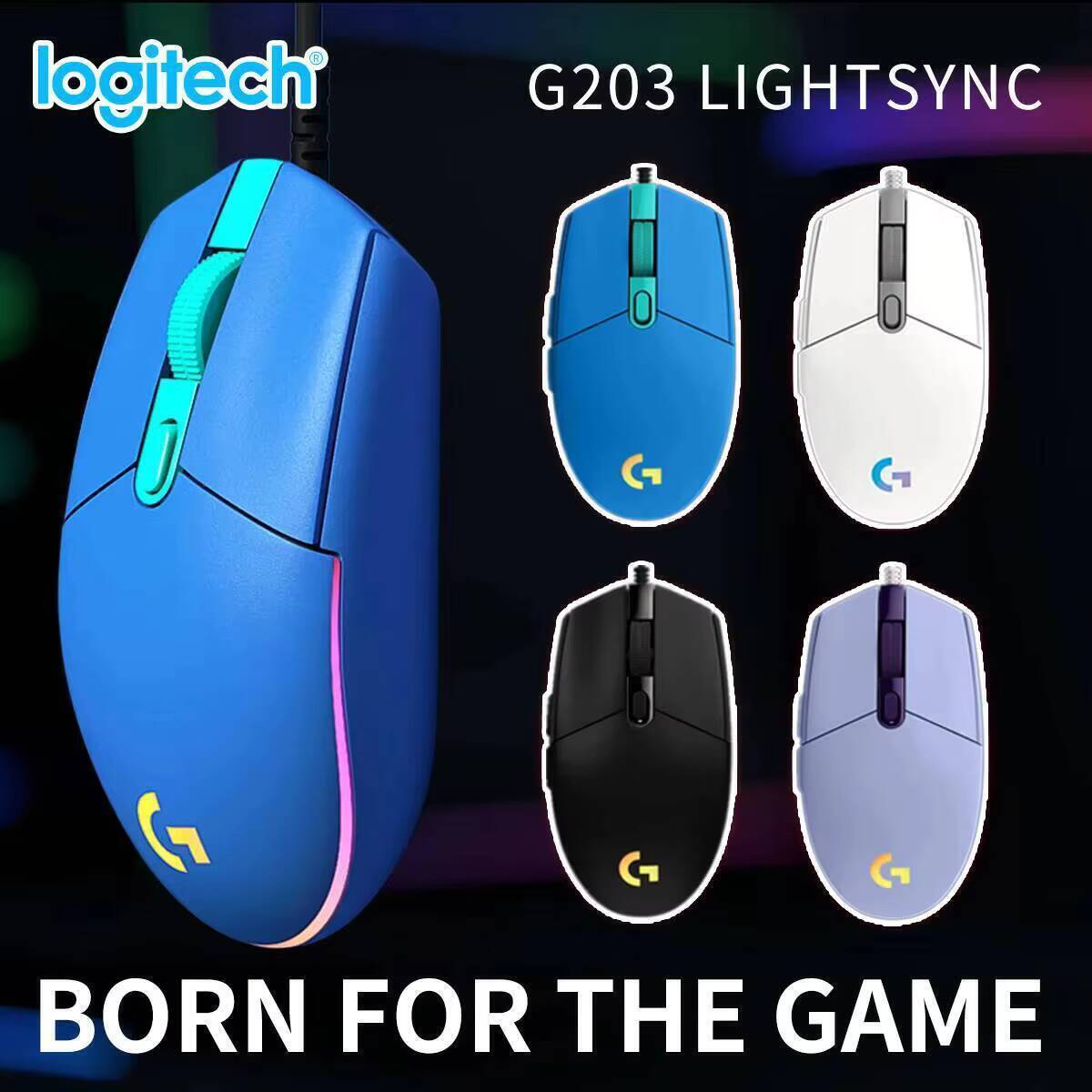Logitech G203 LIGHTSYNC Oyun M - Logitech Mouse G203 incelemesi ve fiyatı