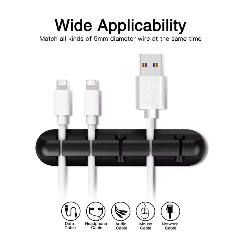 Silikon USB Kablo Klipsi Sarıc - Desk Cable Organizer incelemesi ve fiyatı