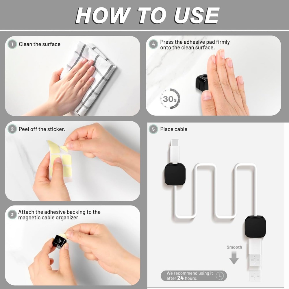 Kablo Düzenleyici Manyetik Kab - Desk Cable Organizer incelemesi ve fiyatı