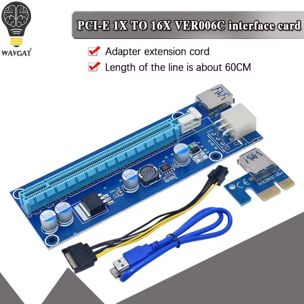 VER006C PCI-E Yükseltici Kart  - Pcie Riser Cable incelemesi ve fiyatı