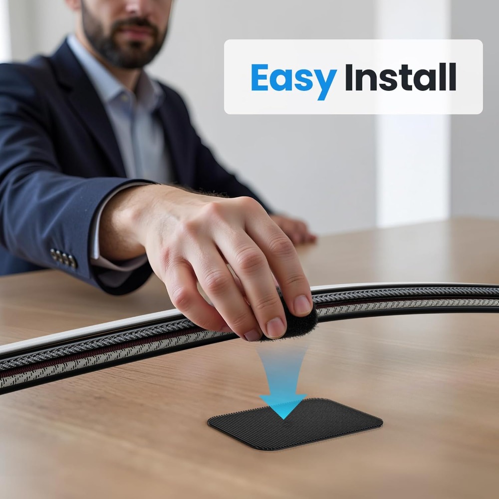 4-28 takım kendinden yapışkanl - Desk Cable Organizer incelemesi ve fiyatı
