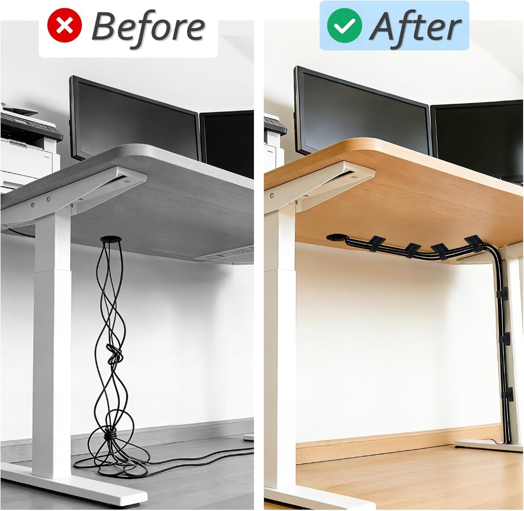 4-28 takım kendinden yapışkanl - Desk Cable Organizer incelemesi ve fiyatı