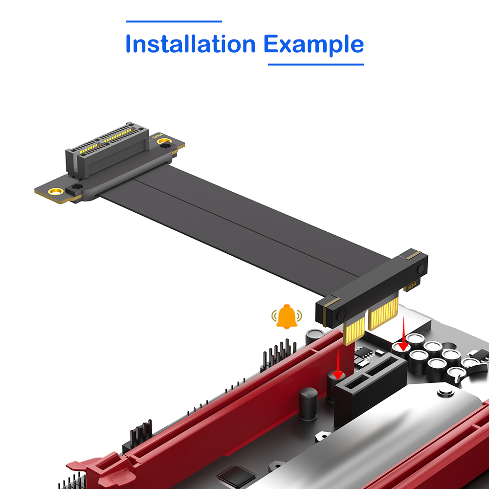 PCI-E 4.0 X1 Yükseltici Kablo  - Pcie Riser Cable incelemesi ve fiyatı