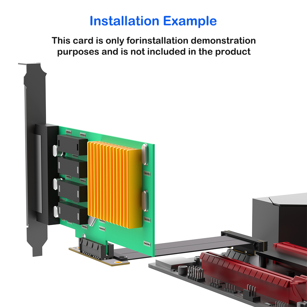 PCI-E 4.0 X1 Yükseltici Kablo  - Pcie Riser Cable incelemesi ve fiyatı