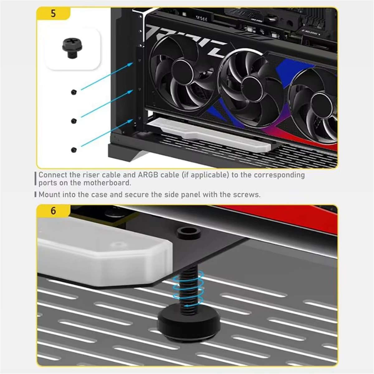 A14M Dikey GPU Montaj Braketi, - Pcie Riser Cable incelemesi ve fiyatı