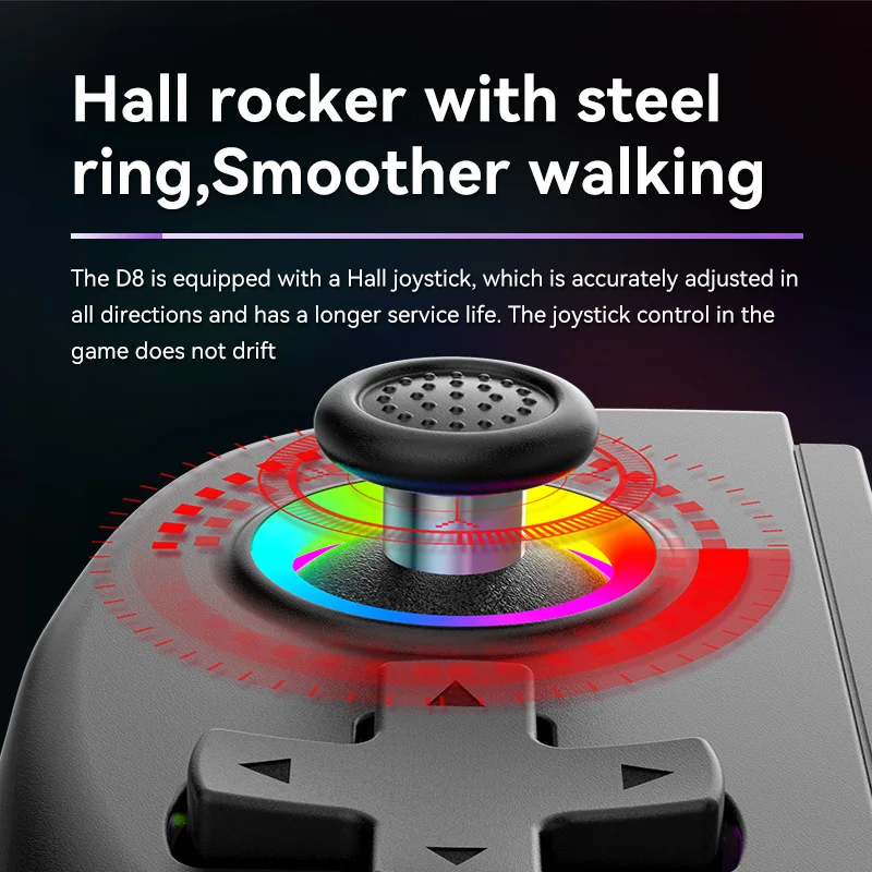 Sıcak satış BSP D8 RGB Tablet  - Joystick Pc Gaming incelemesi ve fiyatı