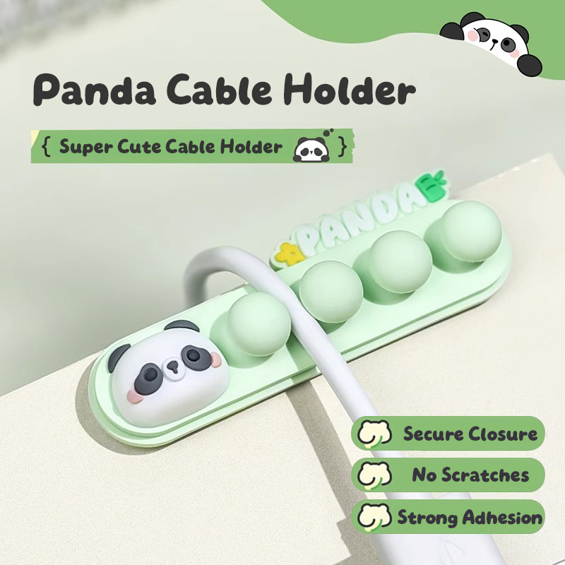 Karikatür Panda Kablo Tutucu:  - Desk Cable Organizer incelemesi ve fiyatı