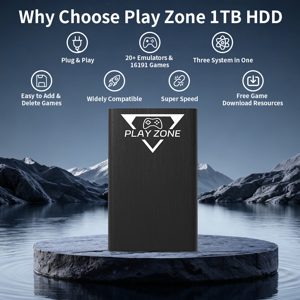 Play Zone 1TB Taşınabilir Oyun - Pc Gaming Aaa incelemesi ve fiyatı