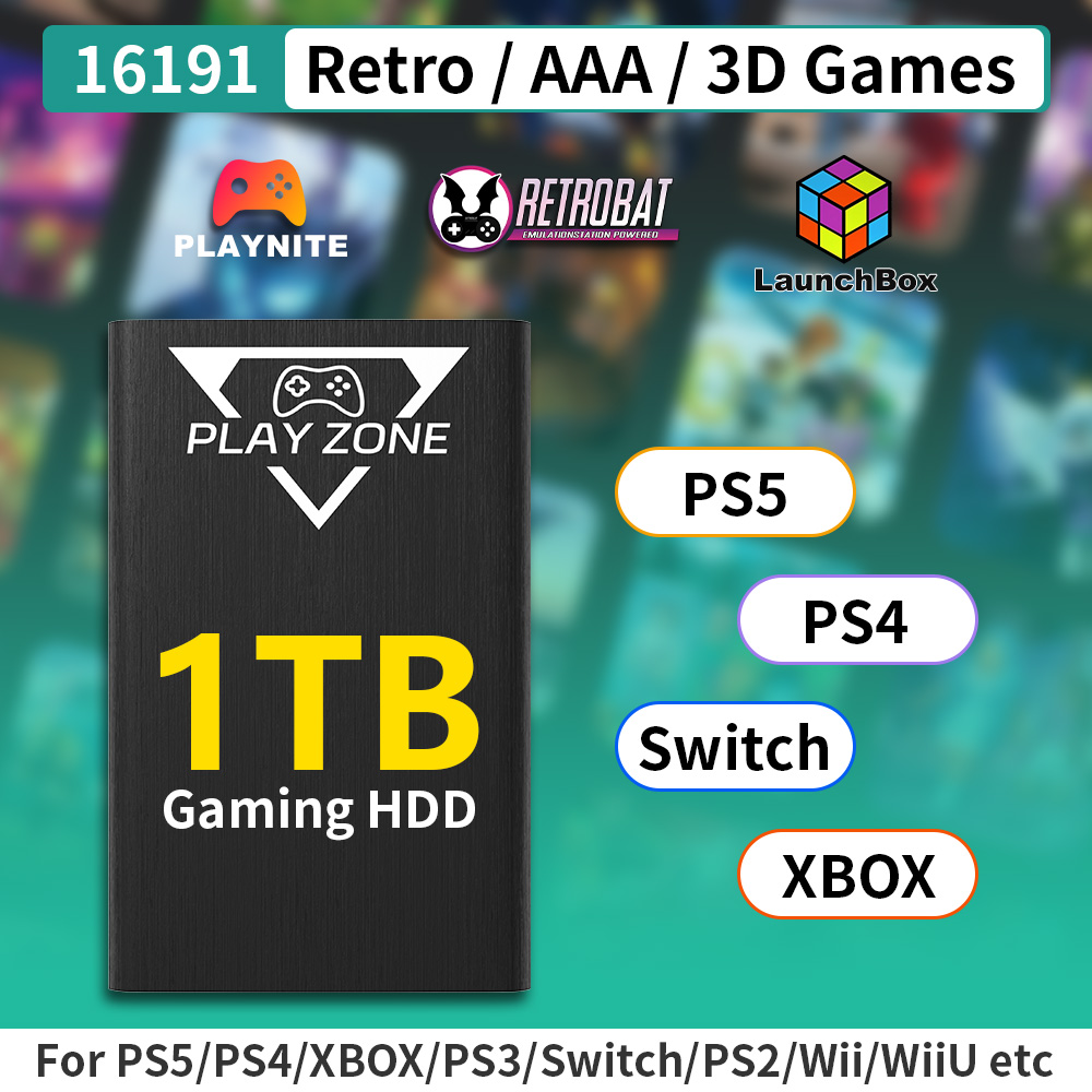 1 TB Oyun HDD'si Launchbox&Pla - Pc Gaming Aaa incelemesi ve fiyatı