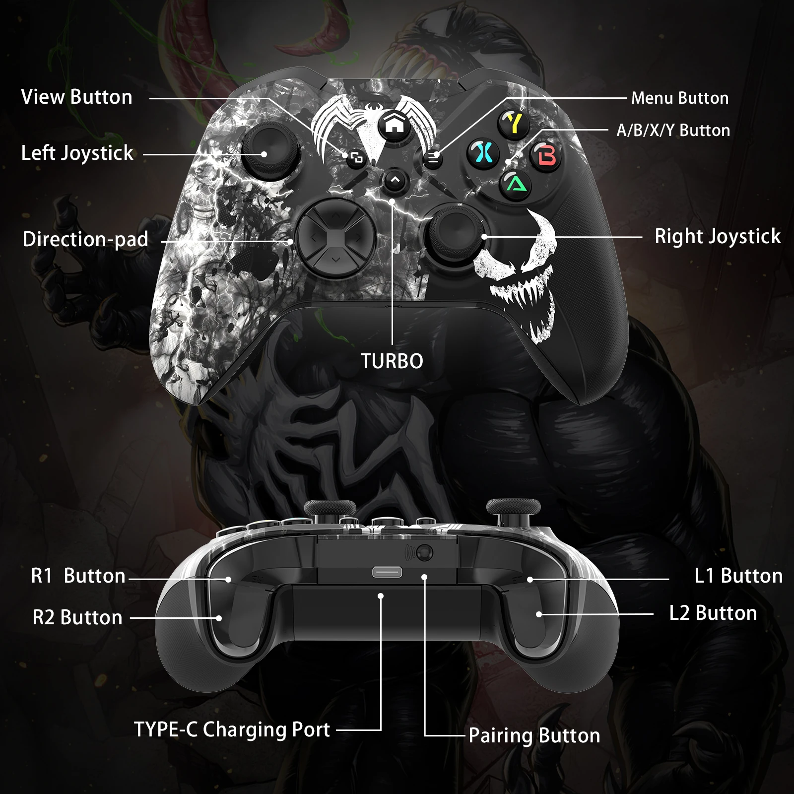 Xbox One Serisi X/S Pc için Wi - Pc Gaming Xbox Controller incelemesi ve fiyatı