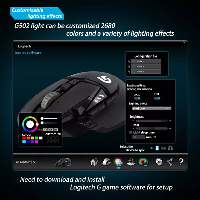 Logitech G502 HERO Yüksek Perf - Logitech Mouse G502 incelemesi ve fiyatı