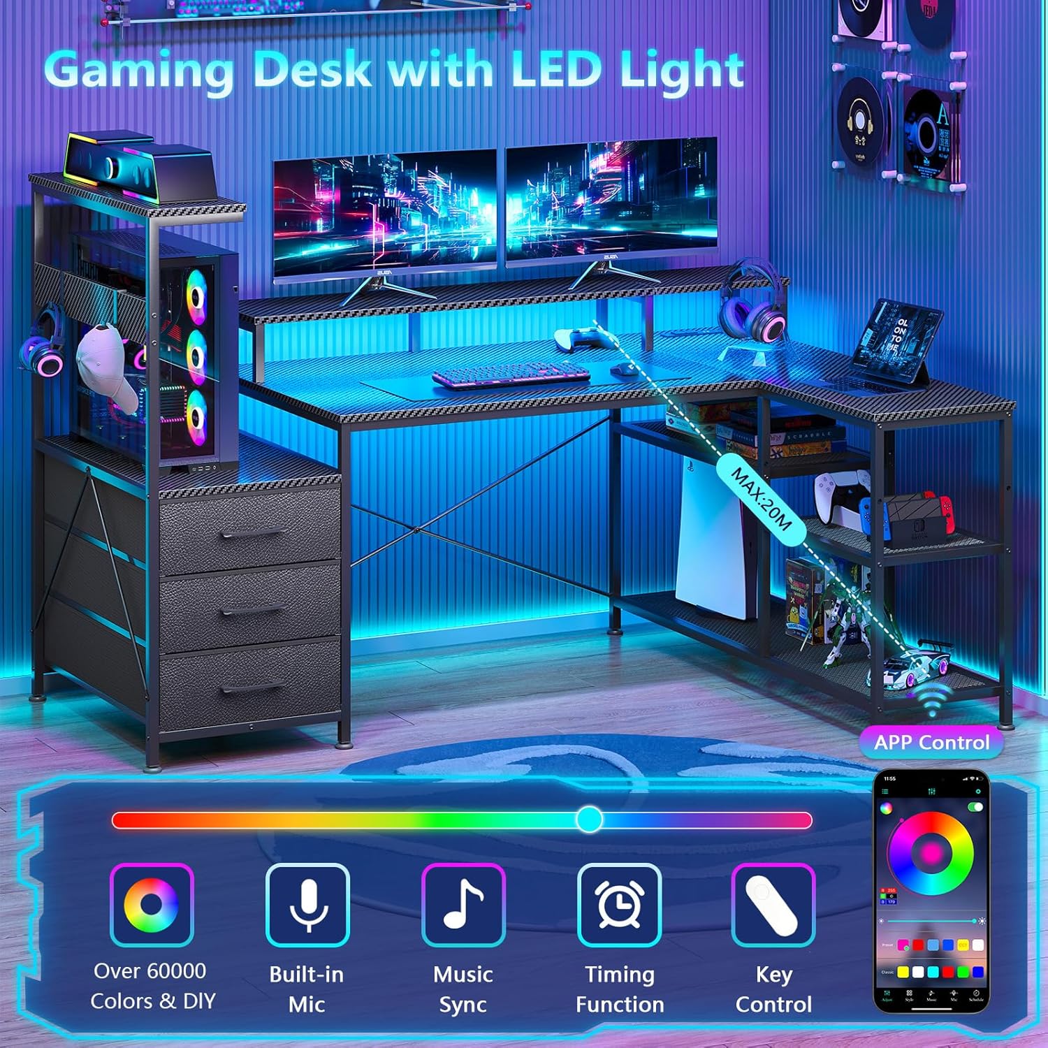 Oyunlar ve Ev Ofisleri için Çe - Pc Gaming Center incelemesi ve fiyatı