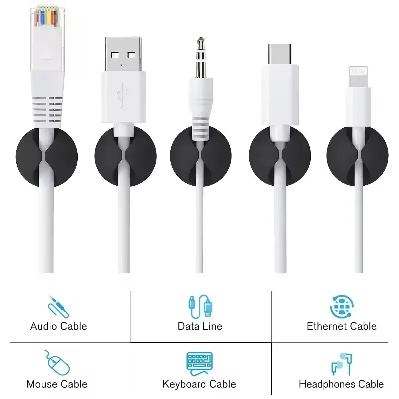 5/50 adet masaüstü duvar kablo - Desk Cable Organizer incelemesi ve fiyatı