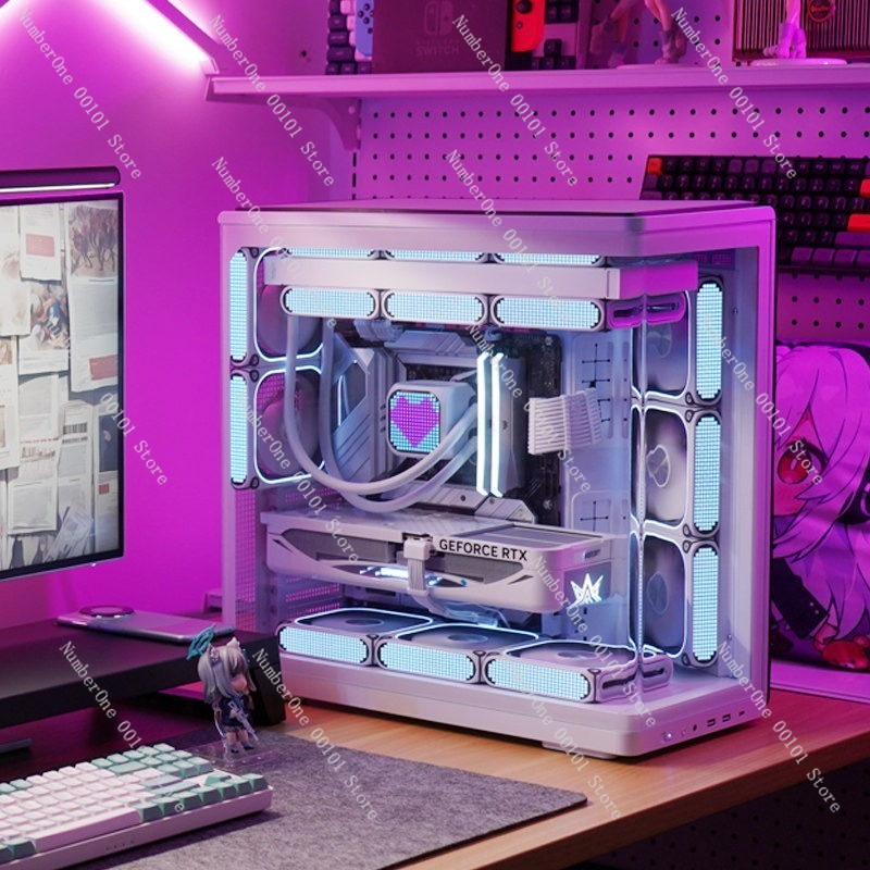 Kavisli Temperli Cam Akvaryum  - Pc Gaming Aquarium incelemesi ve fiyatı