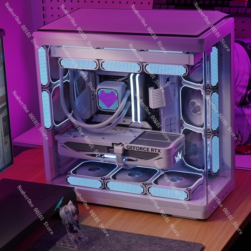 Kavisli Temperli Cam Akvaryum  - Pc Gaming Aquarium incelemesi ve fiyatı